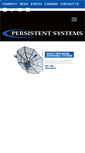 Mobile Screenshot of persistentsystems.com